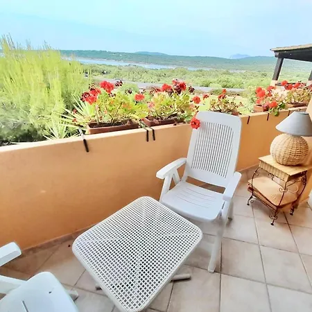 Panoramic 6 Beds In Marinella With Veranda Sea View Apartment Golfo Aranci